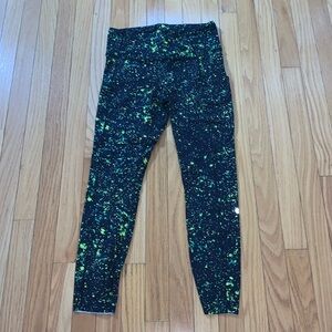 Lululemon fast and free 25” leggings size 8